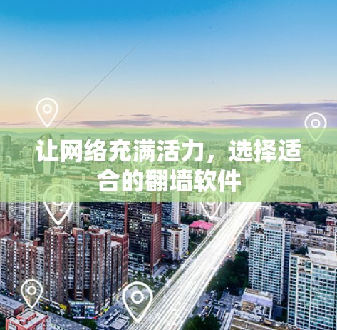 让网络充满活力，选择适合的翻墙软件
