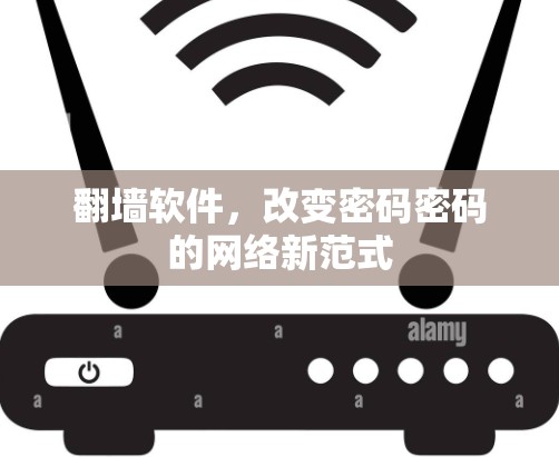 翻墙软件，改变密码密码的网络新范式