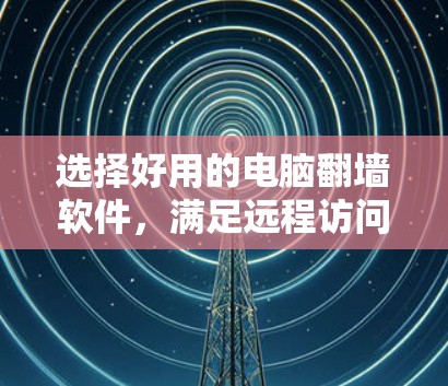 选择好用的电脑翻墙软件，满足远程访问需求的实用指南