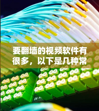 要翻墙的视频软件有很多，以下是几种常见的选择和方法