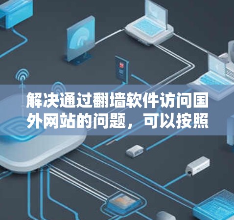 解决通过翻墙软件访问国外网站的问题，可以按照以下步骤进行