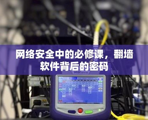 网络安全中的必修课，翻墙软件背后的密码