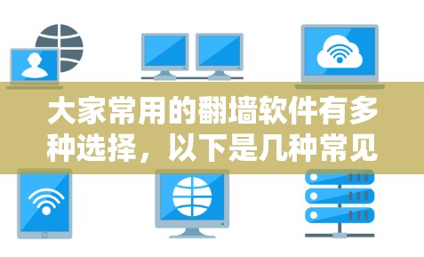 大家常用的翻墙软件有多种选择，以下是几种常见的推荐