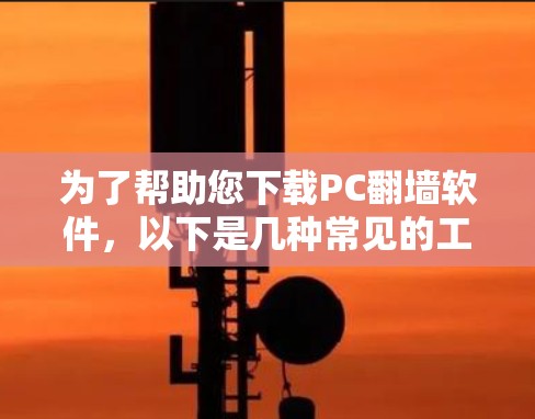 为了帮助您下载PC翻墙软件，以下是几种常见的工具推荐，供您参考
