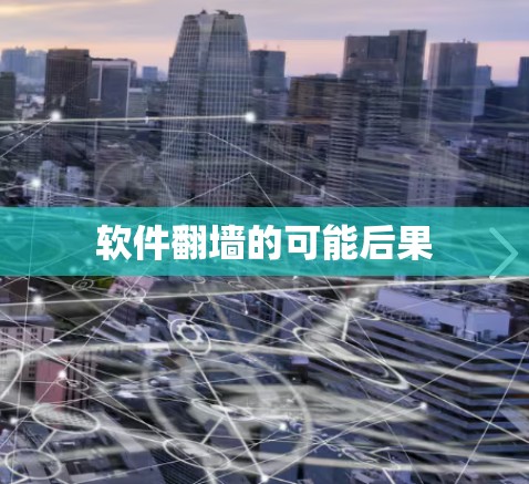 软件翻墙的可能后果