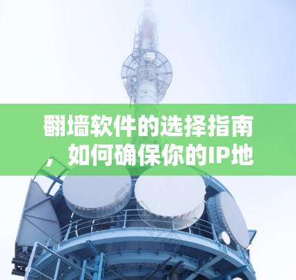 翻墙软件的选择指南，如何确保你的IP地址真正被翻墙