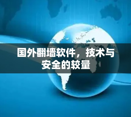国外翻墙软件，技术与安全的较量