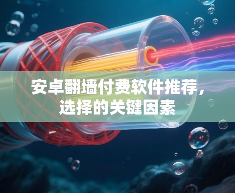 安卓翻墙付费软件推荐，选择的关键因素