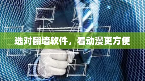 选对翻墙软件，看动漫更方便
