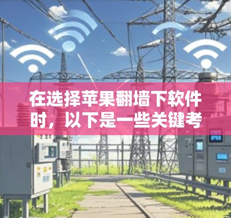 在选择苹果翻墙下软件时，以下是一些关键考虑因素和推荐方案
