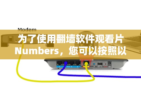 为了使用翻墙软件观看片Numbers，您可以按照以下步骤进行