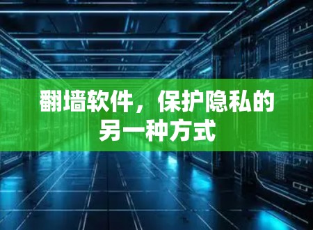 翻墙软件，保护隐私的另一种方式