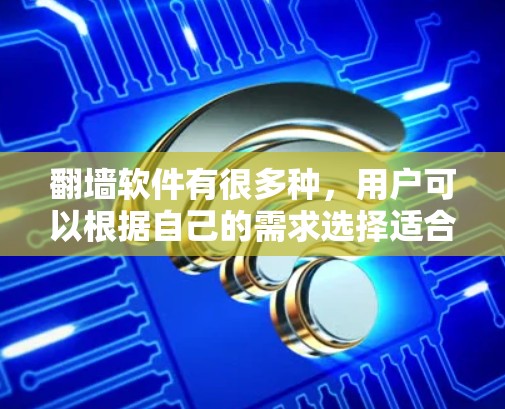 翻墙软件有很多种，用户可以根据自己的需求选择适合的。以下是一款常见的翻墙软件推荐