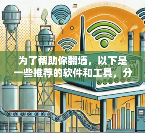 为了帮助你翻墙，以下是一些推荐的软件和工具，分为免费和付费两类，各有不同的功能和适用场景