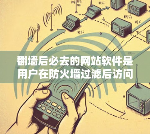 翻墙后必去的网站软件是用户在防火墙过滤后访问特定网站或设备时必须使用的工具。这些软件帮助用户确保安全访问并管理访问控制。以下是这些软件的整理