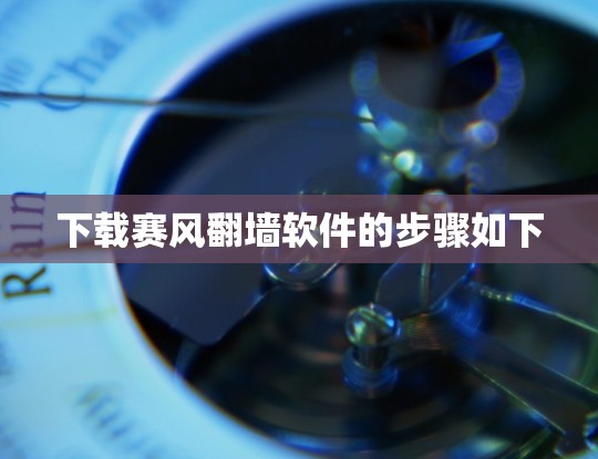下载赛风翻墙软件的步骤如下