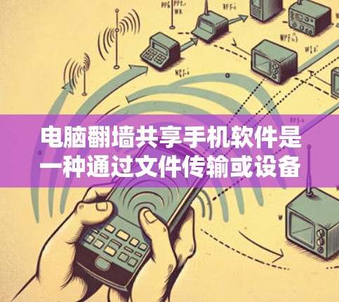 电脑翻墙共享手机软件是一种通过文件传输或设备管理实现设备之间通信的工具，广泛应用于移动设备与电脑之间的共享。以下是详细介绍