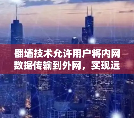 翻墙技术允许用户将内网数据传输到外网，实现远程访问。以下是几种常用的翻墙软件，供您参考