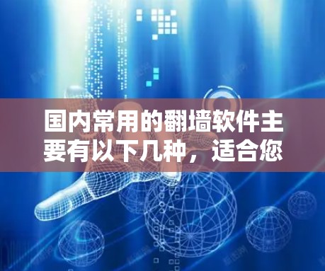 国内常用的翻墙软件主要有以下几种，适合您可能遇到的网络访问限制问题