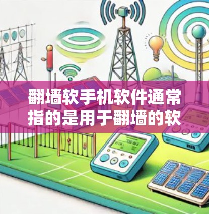 翻墙软手机软件通常指的是用于翻墙的软件，允许用户查看和修改网络信息。以下是一些可能的下载渠道和步骤