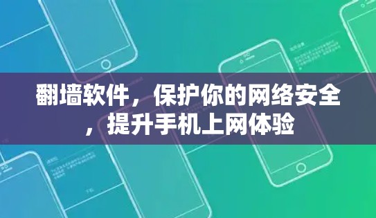 翻墙软件，保护你的网络安全，提升手机上网体验