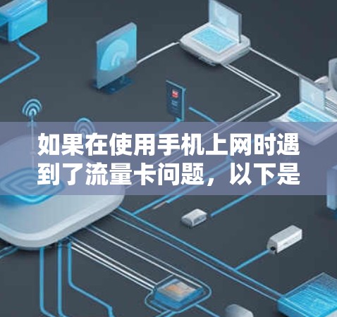 如果在使用手机上网时遇到了流量卡问题，以下是一些详细的解决步骤