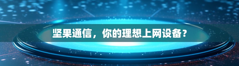 坚果通信，你的理想上网设备？