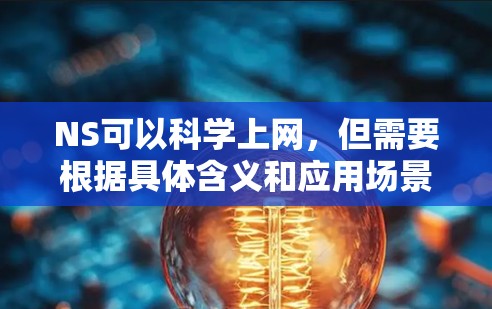 NS可以科学上网，但需要根据具体含义和应用场景进行考虑。以下是对NS科学上网的详细分析