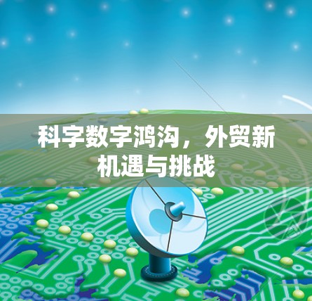 科字数字鸿沟，外贸新机遇与挑战