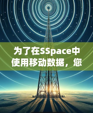 为了在SSpace中使用移动数据，您可以按照以下步骤进行操作