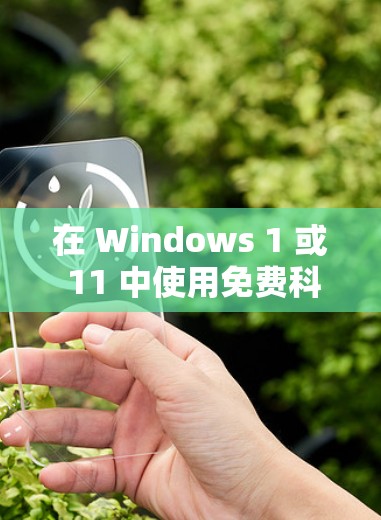 在 Windows 1 或 11 中使用免费科学上网服务，通常需要遵循以下步骤