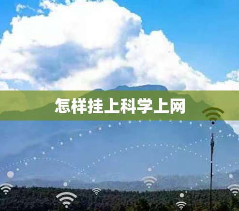 怎样挂上科学上网
