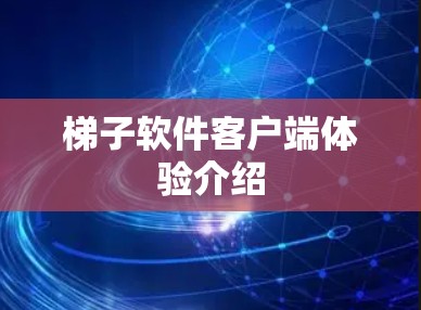 梯子软件客户端体验介绍 梯子软件客户端体验介绍