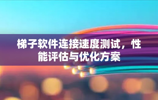 梯子软件连接速度测试,性能评估与优化方案 梯子软件连接速度测试,性能评估与优化方案