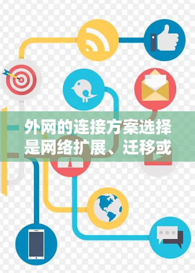 外网的连接方案选择是网络扩展、迁移或扩展时需要考虑的重要问题。以下是一些常见的外网连接方案及其优缺点,供您参考 外网的连接方案选择是网络扩展、迁移或扩展时需要考虑的重要问题。以下是一些常见的外网连接方案及其优缺点,供您参考