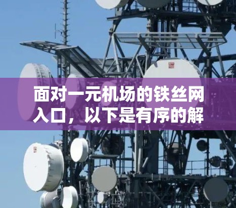 面对一元机场的铁丝网入口，以下是有序的解决方案