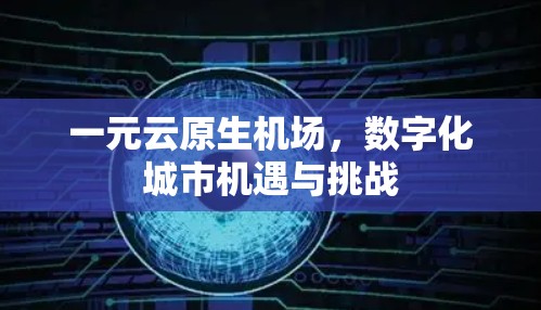 一元云原生机场，数字化城市机遇与挑战