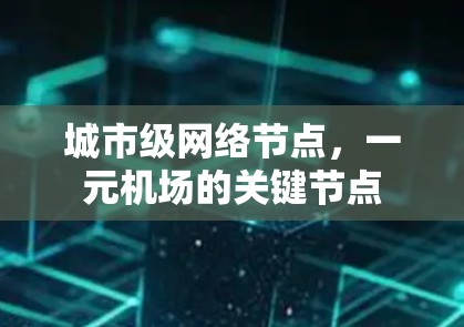 城市级网络节点，一元机场的关键节点