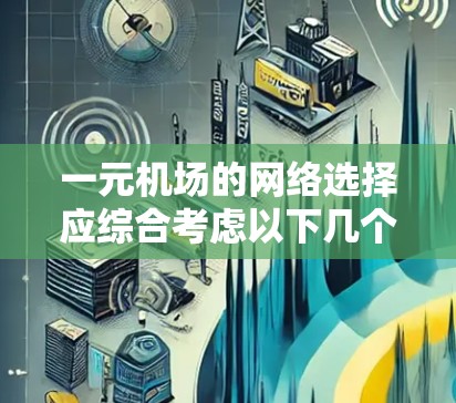 一元机场的网络选择应综合考虑以下几个关键因素