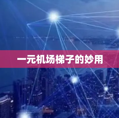 一元机场梯子的妙用 一元机场梯子的妙用